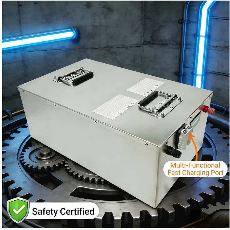 96V 80Ah-200Ah Lithium Battery with Bluetooth | Reliable Power Solution for 5KW-14KW Electric Sightseeing Buses & Multi-Scenario