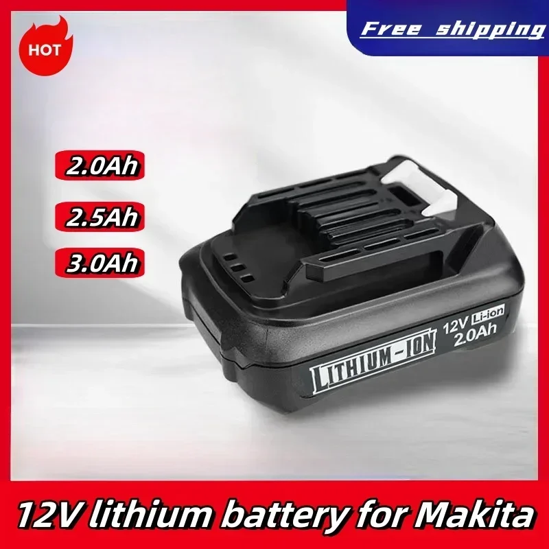 

Probty BL1021B BL1020 12V 10.8V 3000mAh 6000mAh Li-ion Power Tools Rechargeable Battery for Makita BL1016 BL1015 BL104 DF331D