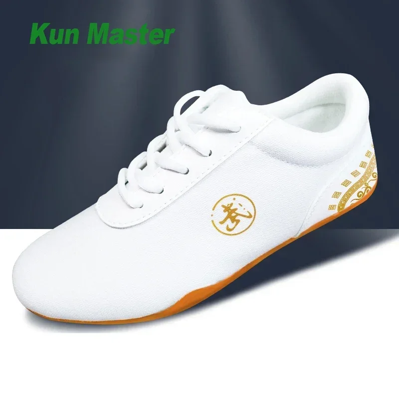 Scarpe Kung Fu in tela Tai Chi Wing Chun Scarpe da ginnastica sportive tradizionali cinesi per arti marziali Tessuto in cotone manuale traspirante