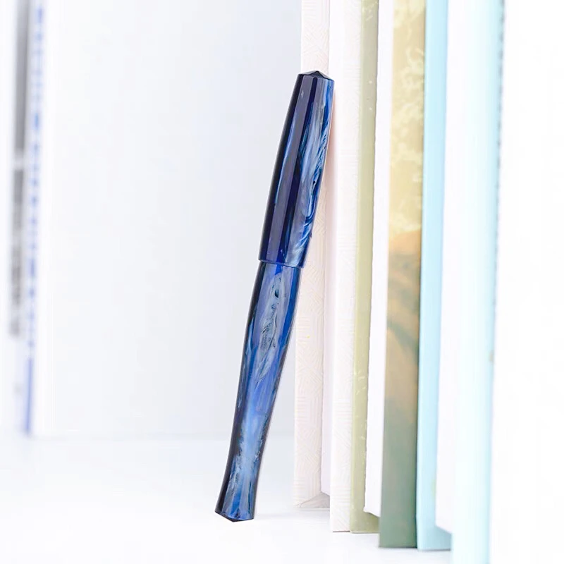 

Penbbs 323 цветная матовая шоколадная перьевая ручка, лезвие F 0,5 мм с поглотителем чернил, большой заостренный подарок, студенческая ручка, офисные принадлежности