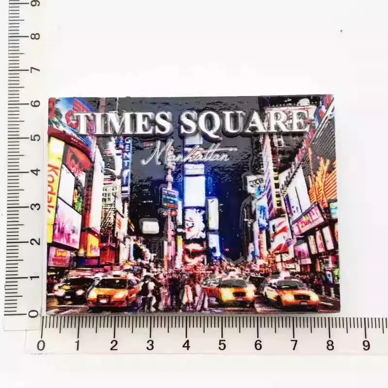 

3d American Times Square design creative refrigerator magnet travel souvenirs craft gifts