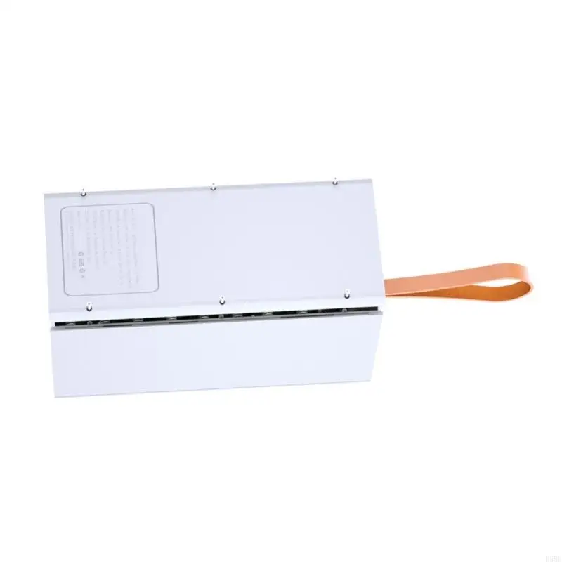 D5BB DIY Power Case Box 18650 Чехол для аккумулятора Съемный DIY Power Case со светодиодной подсветкой USB C Чехол для быстрой C