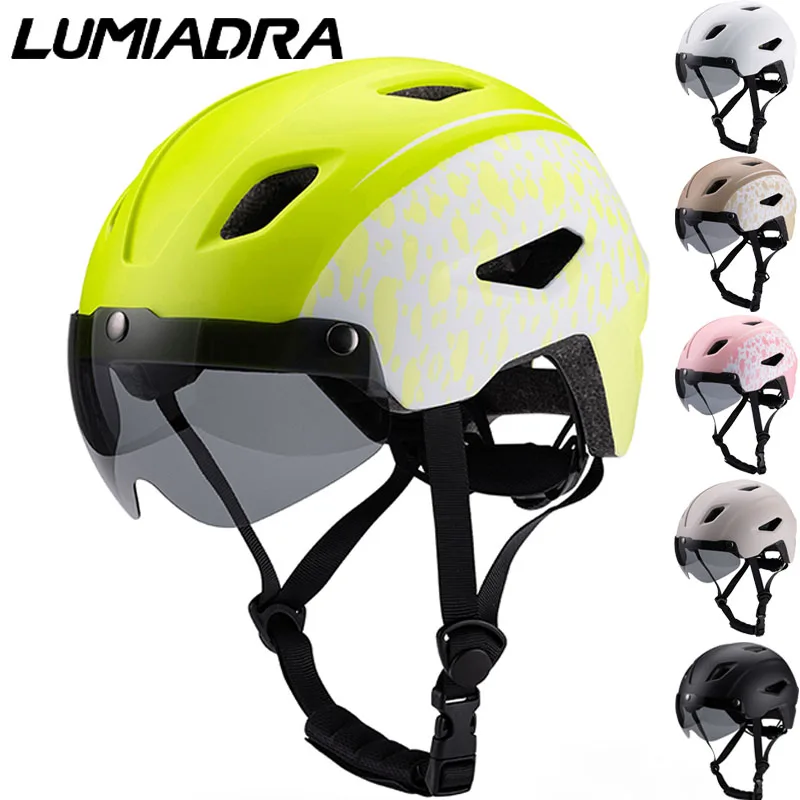 

Lumiadra детский велосипедный шлем с магнитными очками детская спортивная безопасность защита для езды на велосипеде роликовые коньки балансировочный велосипедный шлем защита