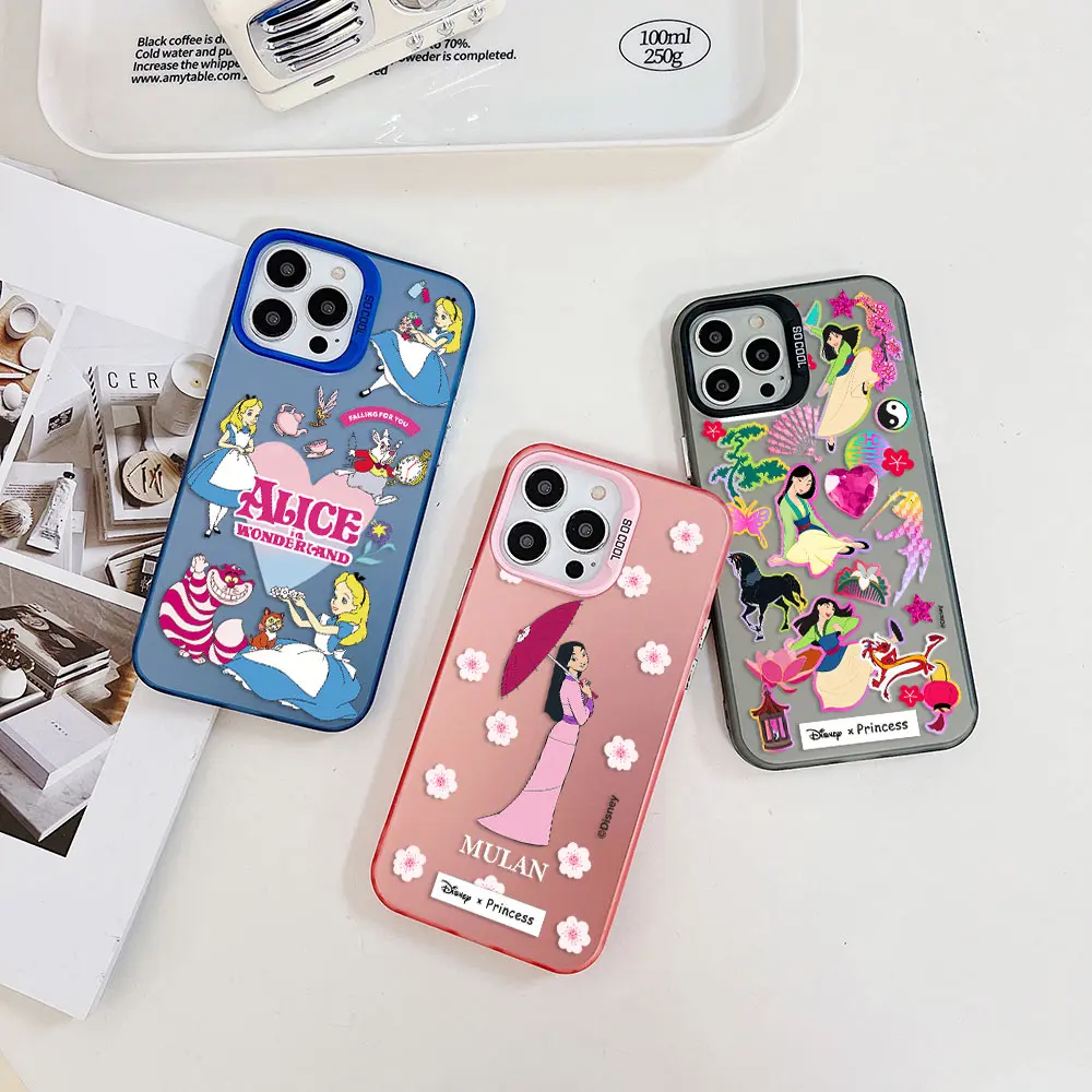 Süße Disney Meerjungfrau Prinzessin Handy hülle für Oppo A15 A17 A31 A37 A38 A55 A57 A58 A74 A76 A78