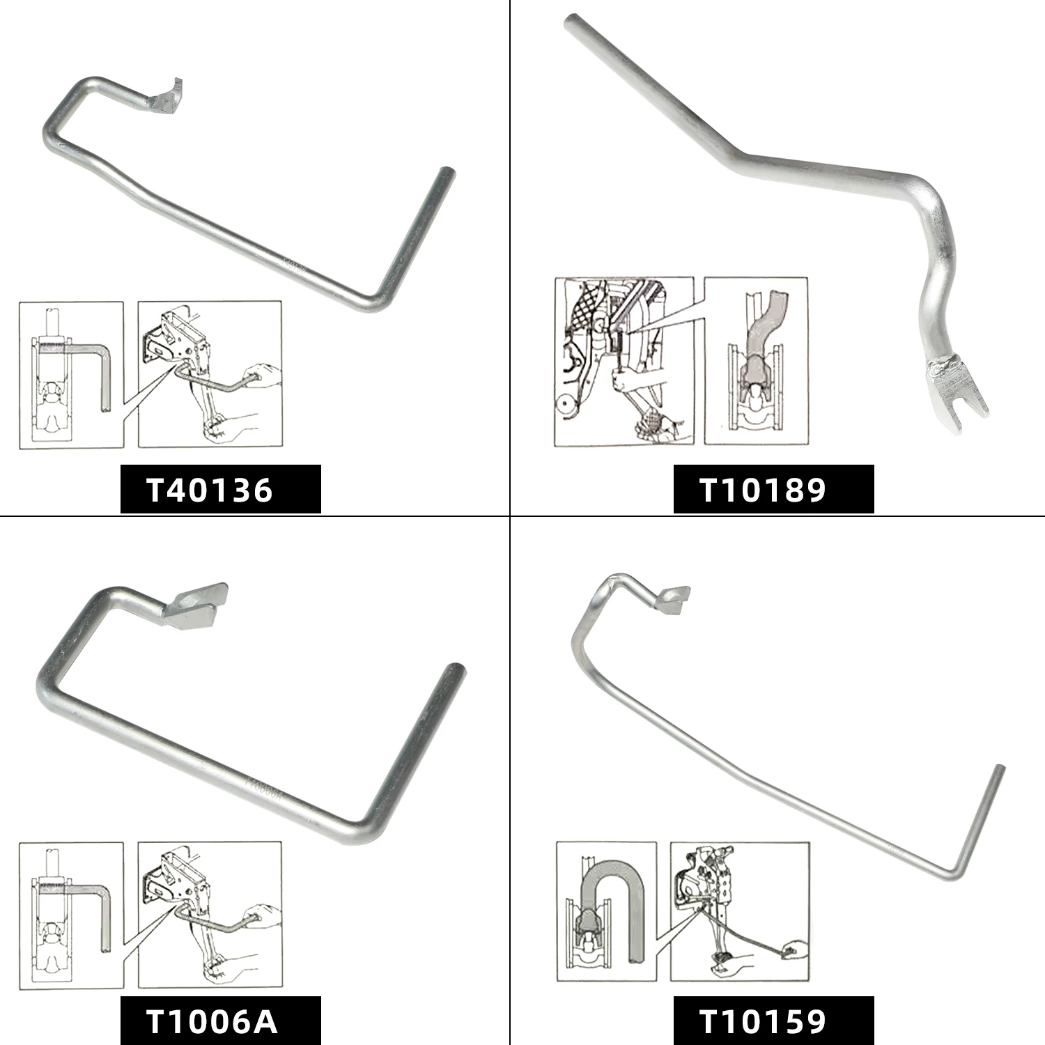 

For Volkswagen Audi Porsche Brake pedal removal tool T10159