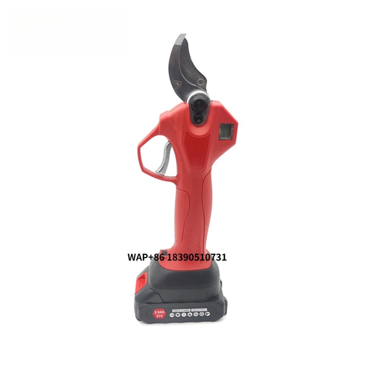 Cordless Electric Pruning Shear Lithium Battery Electric Scissors Power Shear Pruner 21V Max 3.5CM With Protection