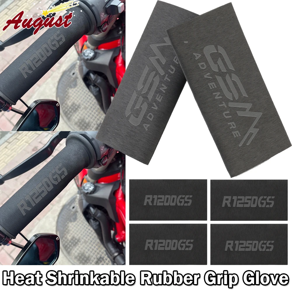 For BMW R1250GS GSA R1200GS ADV LC GS Adventure  R 1200 GS R 1250 GS Motorcycle Heat Grip Cover Non-slip Rubber Grip Glove