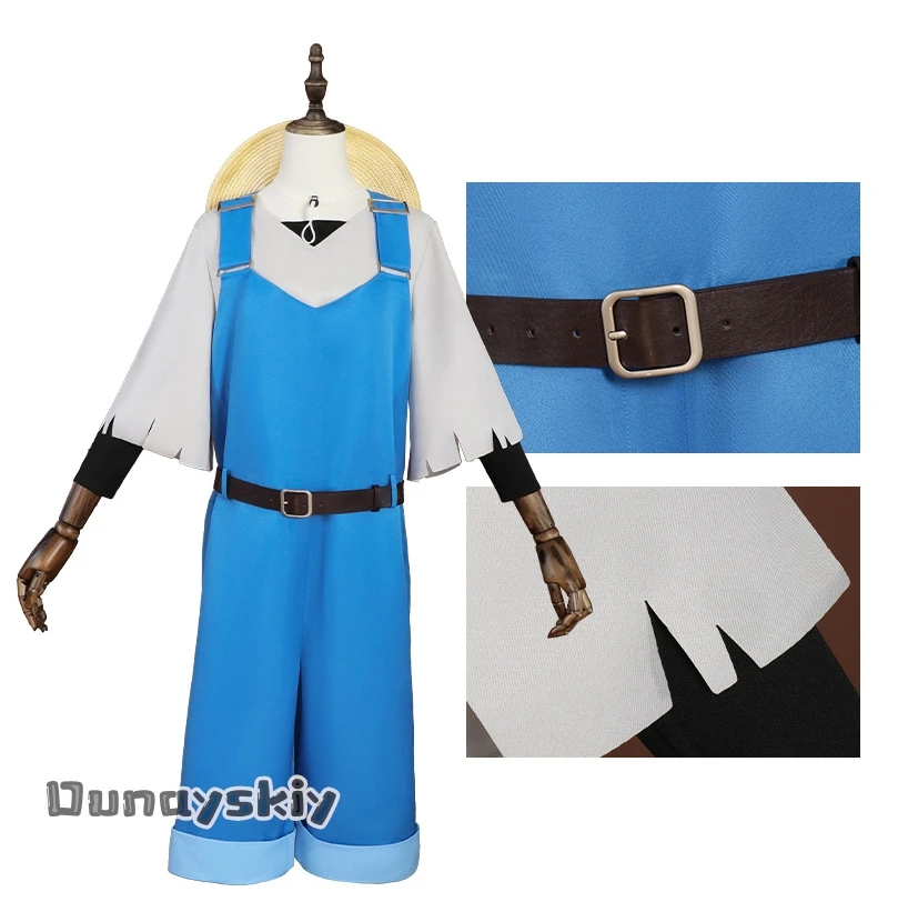 Cosplay Dogs Miyazawa Kenji Costume Miyazawa Kenji Strap Pants Jumpsuit Wig Fullset Halloween Carnival Theme Disguise Clothing view 3