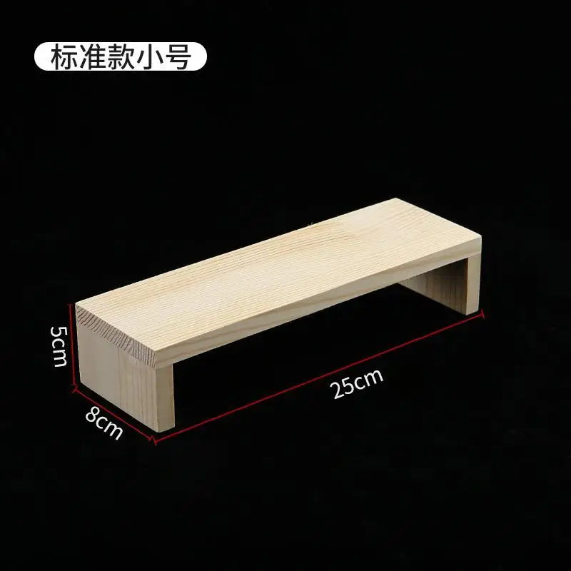 Wooden Display Stands,Solid Wood Nesting Retail Riser Stand for Desserts,Collectibles,Figurines,Cosmetics,Perfumes,Spice,Figures