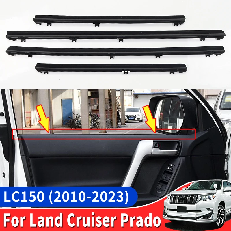 

For 2010-2023 2022 2021 Toyota Land Cruiser Prado 150 Tuning Car Window Inside casing LC150 Interior Accessories Sealant Strip