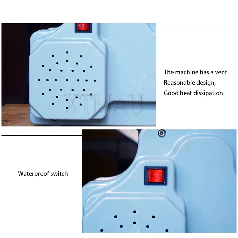 Dumpling Wrapper Maker Machine Electric Automatic Wonton Wrappers Machine Roll Dough Press Commercial Round Dumpling Skin 110V 4