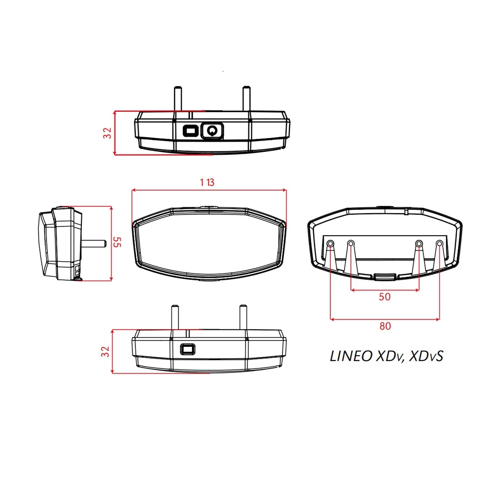 Electric Bike 6V Front and Rear Light Set 48V / 36V / 24V / 12V / 6V for BBS01 BBS02