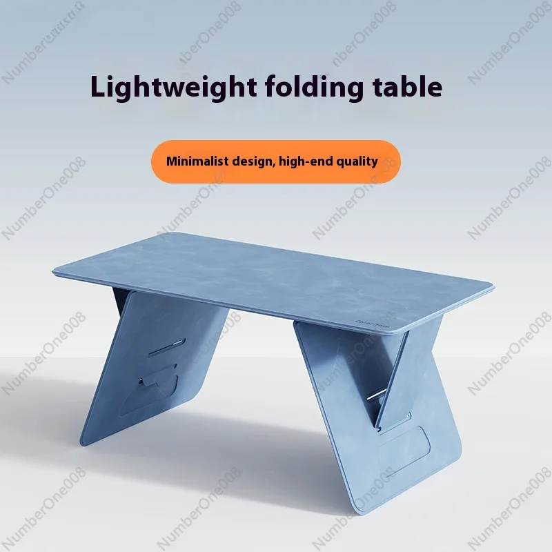 ColorNow Portable Small Table Multifunctional Folding Table Travel Office Eating Mini Computer Desk Sofa Bay Window Dormitory Be