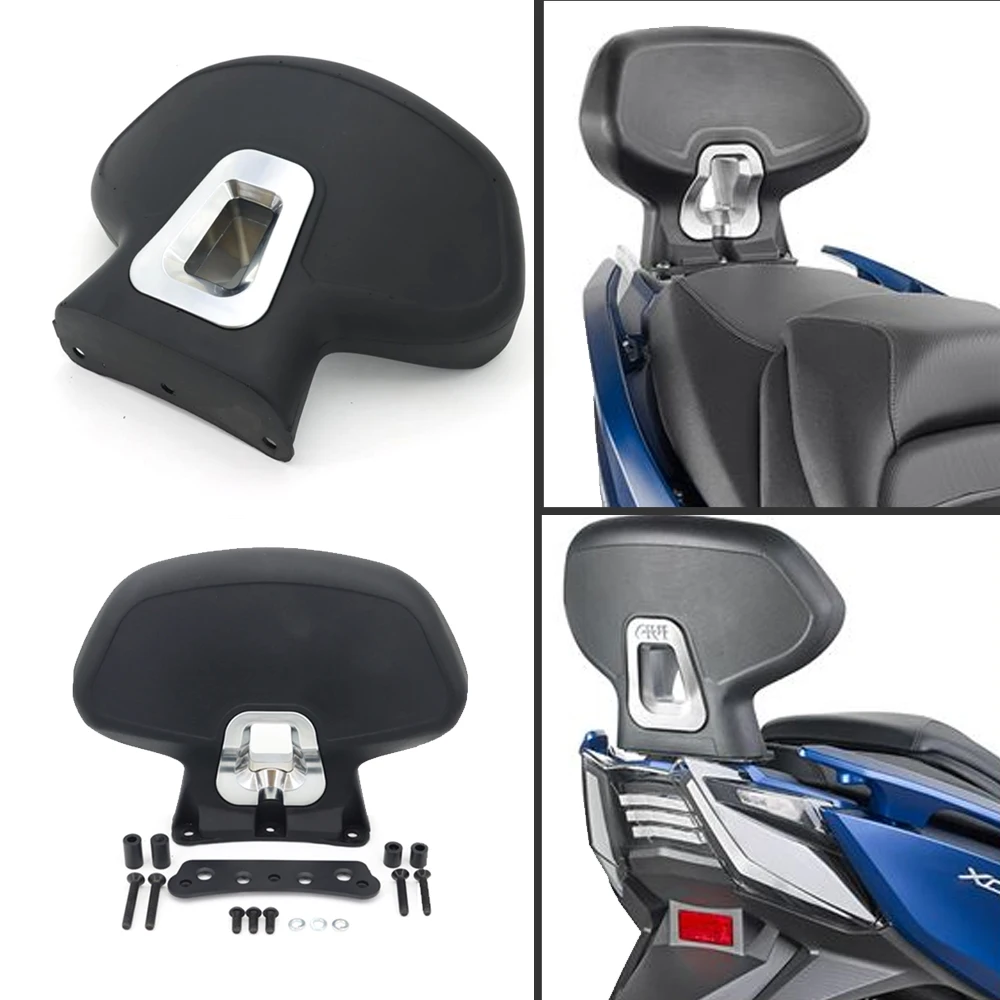 

NEW Motorcycle Black Rear Passenger Seat Backrest Cushion Back Rest Pad For KYMCO XCITING S400I S400 S 400 I 2018-2020 2019