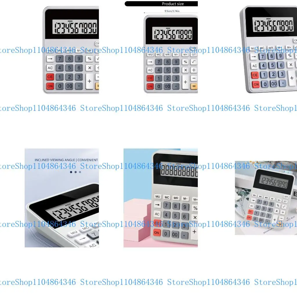 

5ASD 12 -значный бизнес -калькулятор Эргономик для инструмента быстрого точного расчета