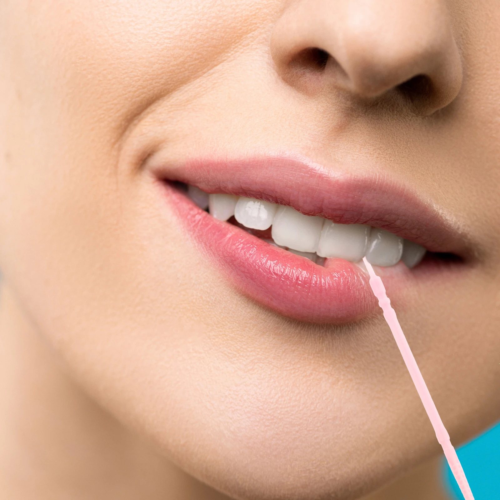 

1060 шт. одноразовые зубочистки пластиковые межзубные чистящие средства двойная головка зубная нить выбор розовый съемный пищевой мусор оральный