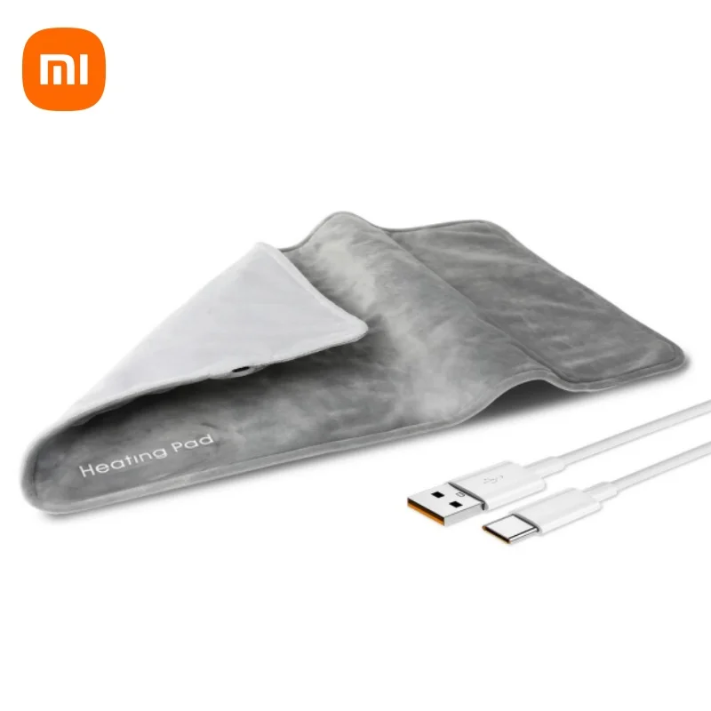 Xiaomi USB 5V Electric Heating Pad for Cramps & Back Pain Relief,Heat Pad with 59 INCH Cable,Mini Heated Blanket,19.6*11.8 INCH