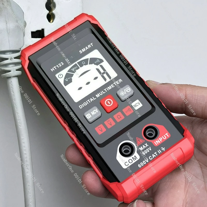 

Auto-Ranging Mini Multimeter - Smart Digital Meter for Home Use