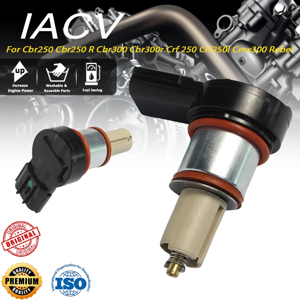 

Cbr250 Cbr250 R Cbr300 Cbr300r Crf 250 Crf250l Cmx300 Rebel For Valve Set, Idle Air Control (Iacv)