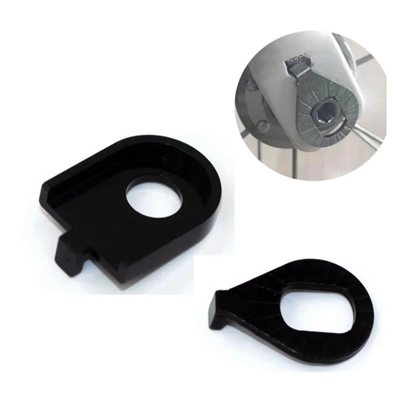 

HOES-6X для Brompton, прокладка вилки для велосипедной ступицы, алюминиевый сплав, шайба переднего колеса, крючок