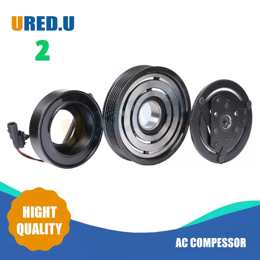 Embrayage de compresseur AC 8200316164 8200316164 8200470242 1140017 pour RENAULT MEGANE GRAND SCENIC Nissan DUALIS J10 JJ10 ALMERA N16