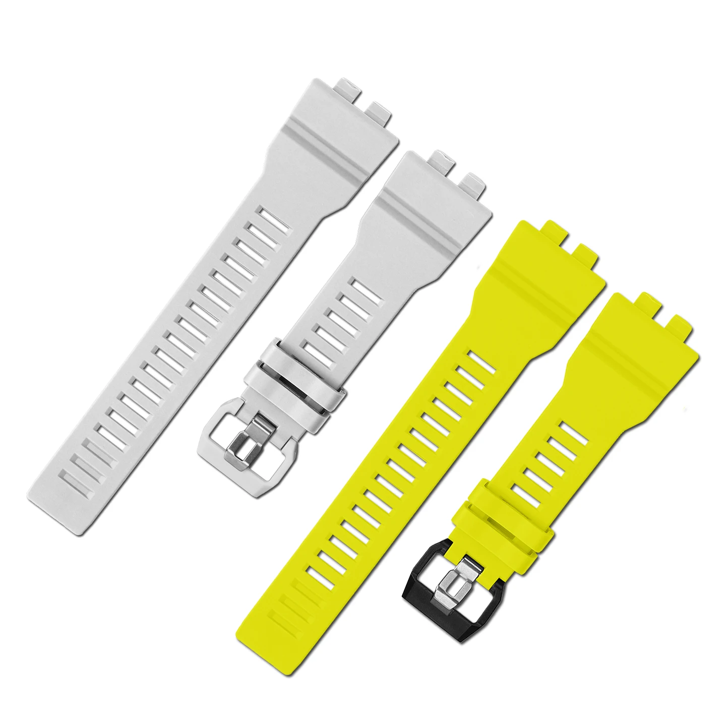 Replacement Watch Band for Casio G-Squad GBD-800 GBD-800-2/-7 GBA-800 GBA-800 Men's Resin Strap, Waterproof Sports Wristband