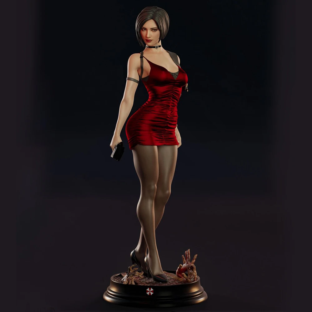 

1:24 Belle Sexy Lady Ada 3d Printed Model Resin Unpainted Figure Model Kit NSFW Miniature Garage Gk Kits Unassembled Diy Toys