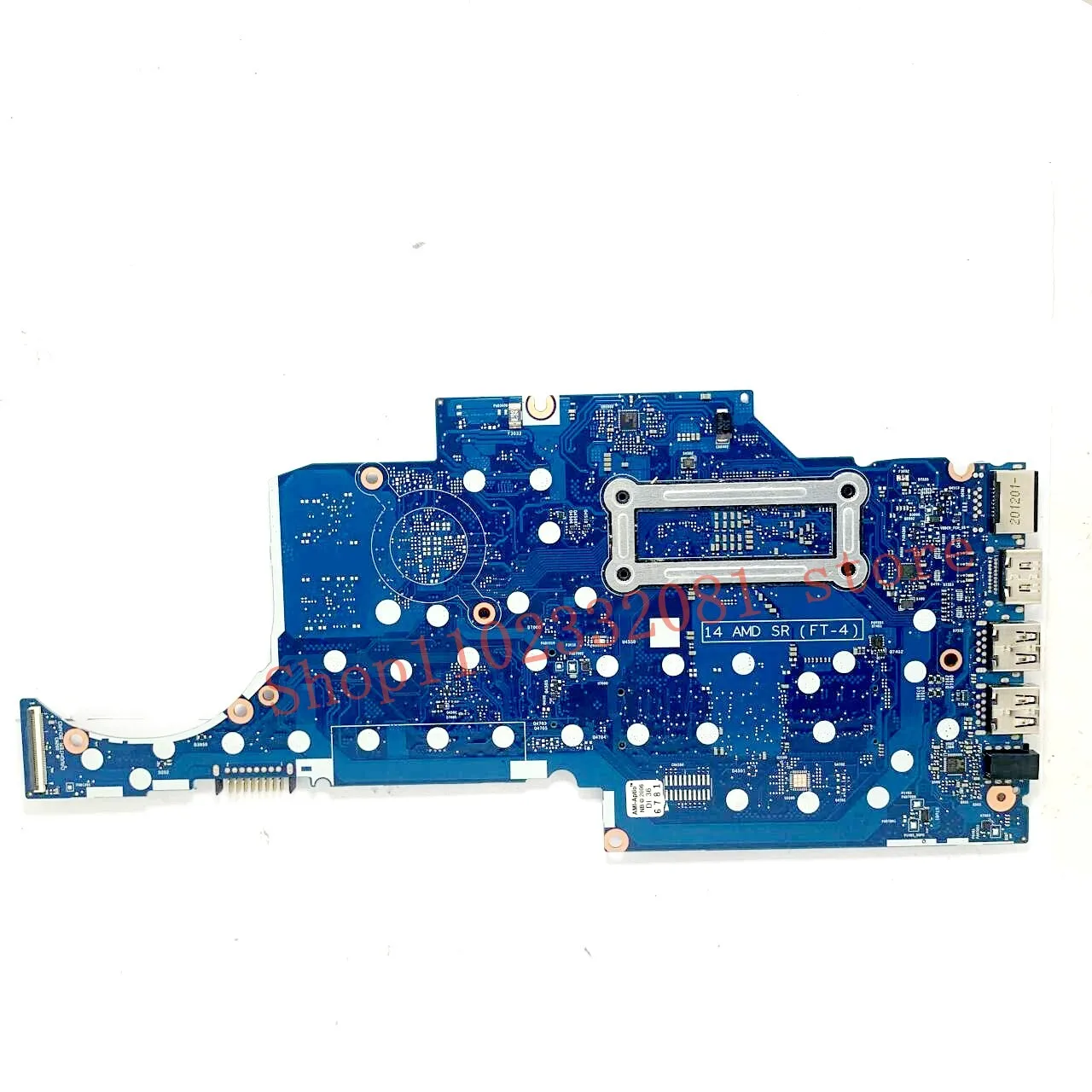 6050A3063701-MB-A01(A1) L46704-601 L46704-501 L46704-001 Mainboard For HP 14-DK 14S-DK Laptop Motherboard W/A6-9225 CPU 100%Test