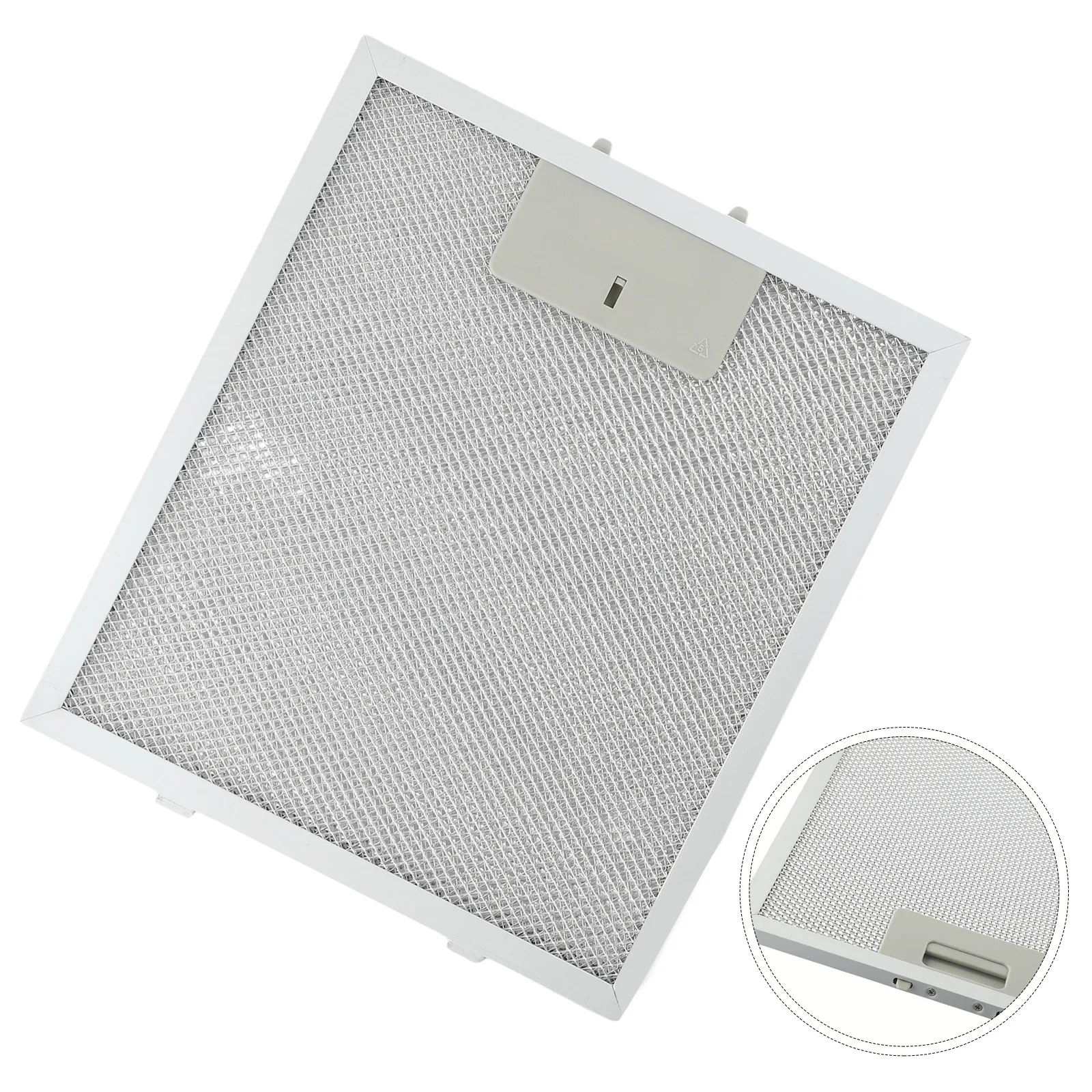 1 Uds. Filtro de campana extractora de 230X260 Mm, filtro de grasa para campana extractora de cocina, ventilación, filtro aspirador de aluminio, malla