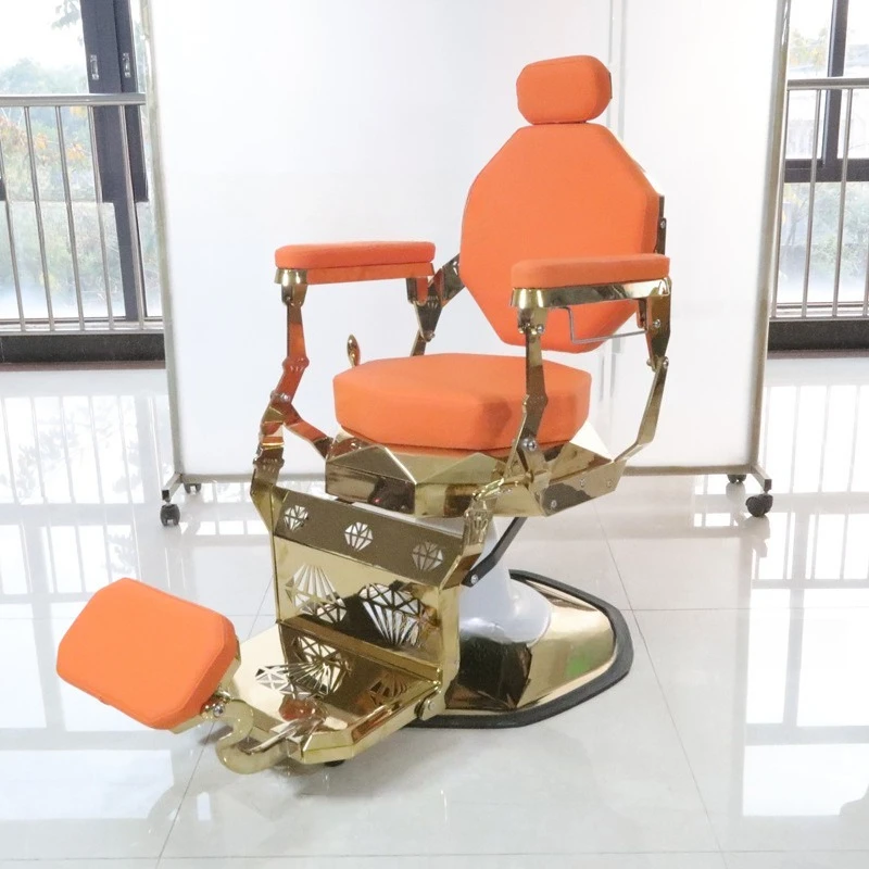 

Retro oil head Baked head Barber chair Hair salon Hair salon Special hair cutting for barber shop Lift down