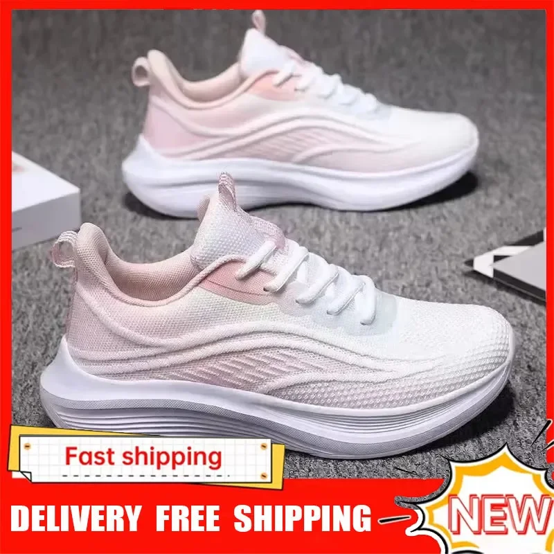 

New Casual Running Summer Fashion Anti Slip Hiking Mesh Breathability Athletic Shoe Tennis Woman Trend Woman Sneakers Couple
