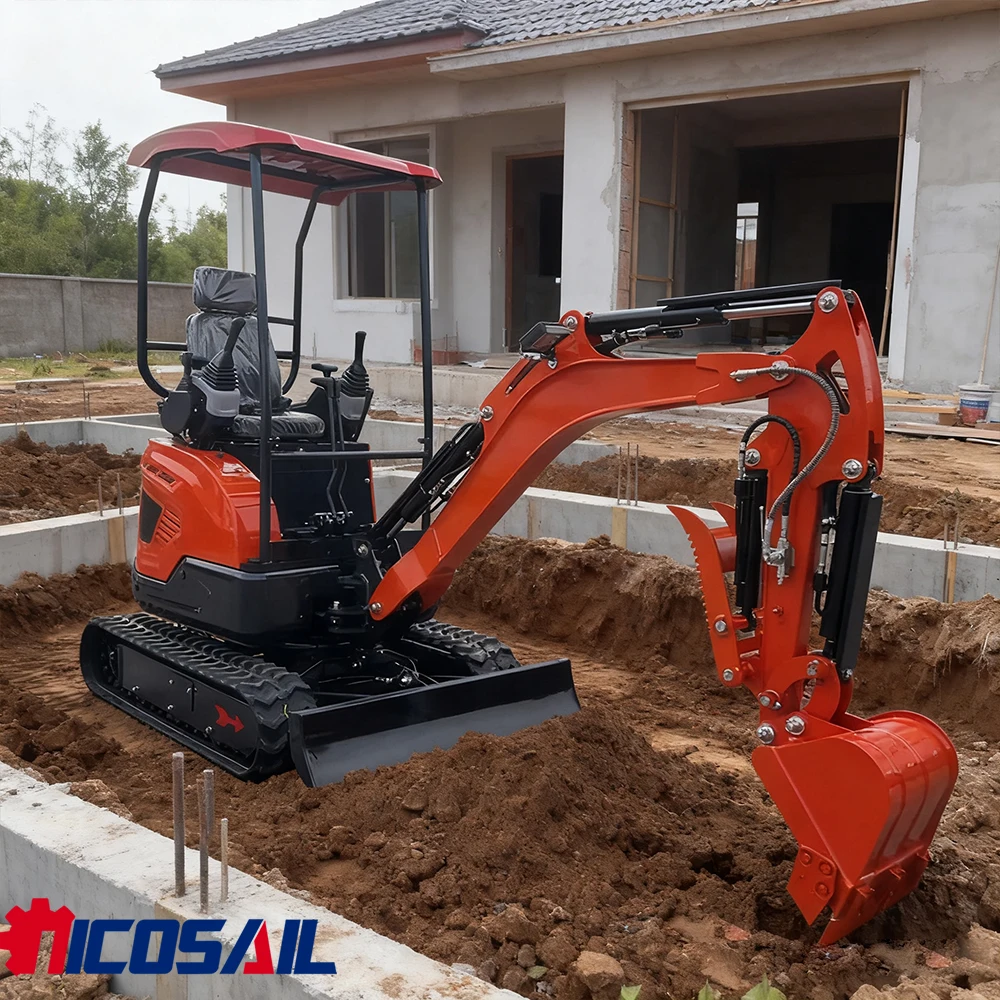 حفارة صغيرة EPA حفار المزرعة حفارة هيدروليكية 1.8 طن 2 طن حفارة صغيرة تباع بسعر منخفض