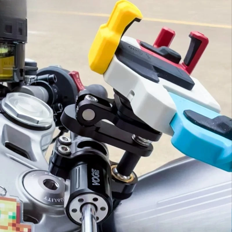 

Держатель для навигатора/телефона для мотоцикла CFMOTO450SR, противоударный, с защитой от тряски, регулируемым углом поворота