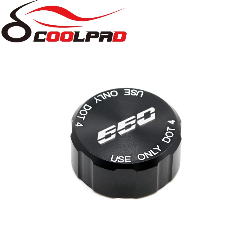 Accessorio moto coperchio serbatoio olio freno posteriore coperchio tappo serbatoio liquido per Triumph Trident 660 2021 Trident660