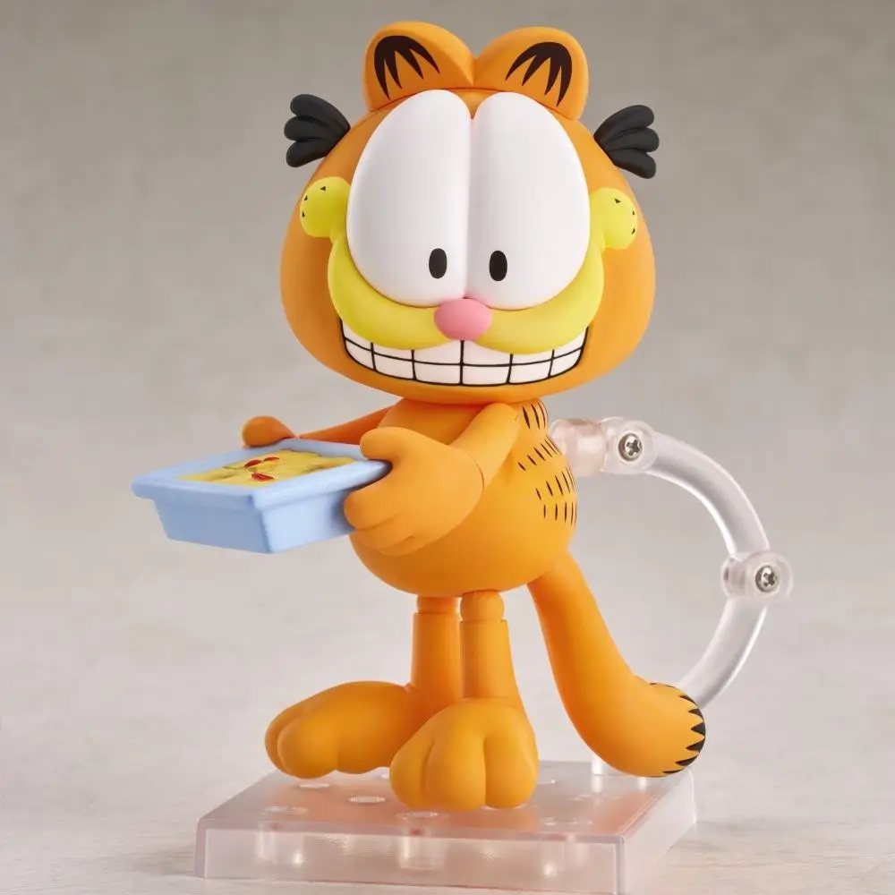 Auf Lager Original Good Smile Nendoroid 2638 The Garfield Show Garfield GSC Anime Actionfiguren Modellspielzeug