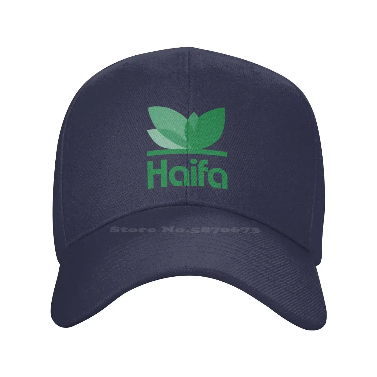 Haifa Chemicals ltd. Logo Print Graphic Casual Denim cap Knitted hat Baseball cap