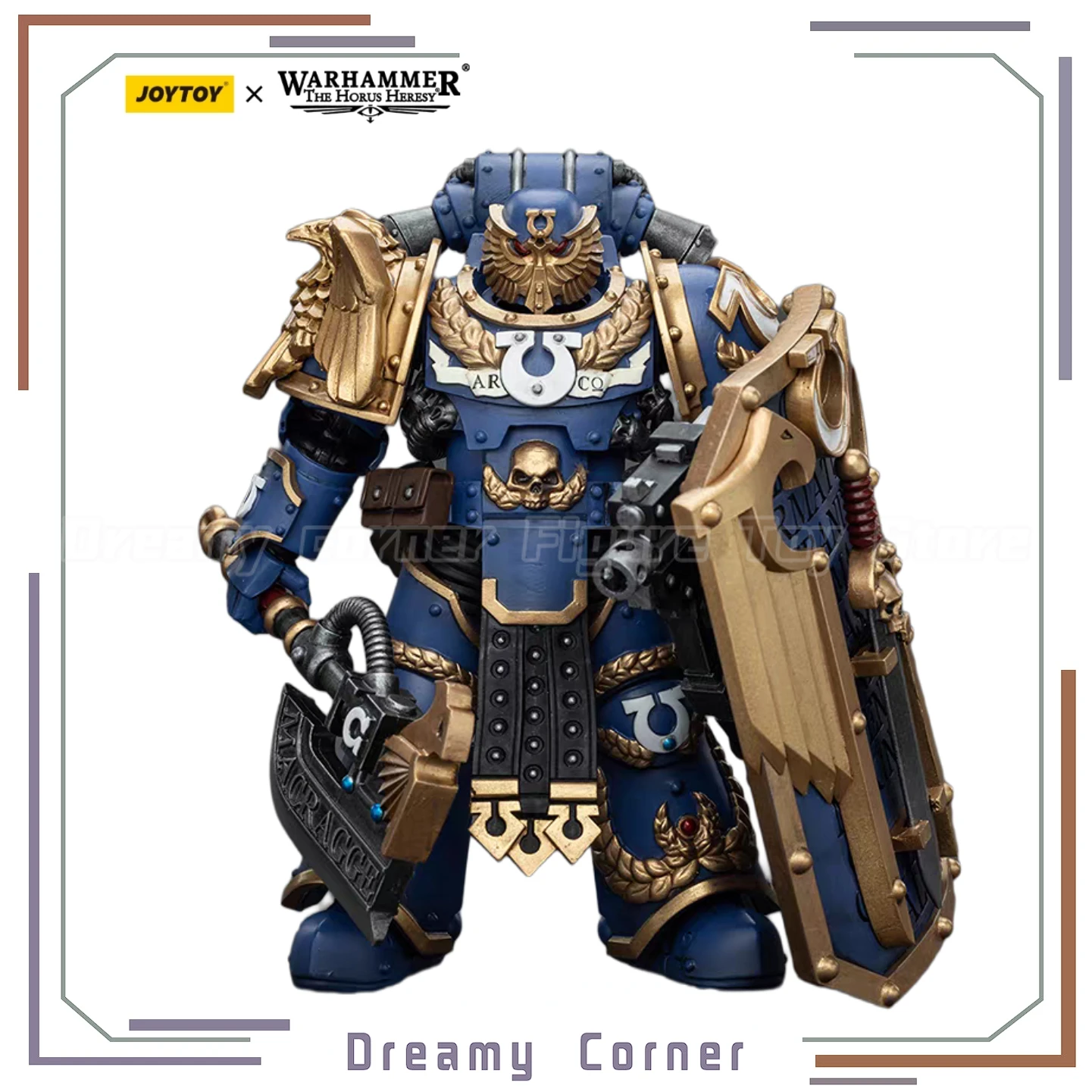 

【In Stock】Original JOYTOY Warhammer 40K Ultramarines Invictarus Suzerain Squad Suzerain 4 1/18 Action Figures Toys Model