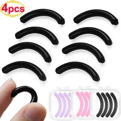 Portable Eyelashes Curler Replace Rubber 4pcs Elastic Soft Replacement Strip Suitable for All Kind of Eyelash Curler Makeup Tool