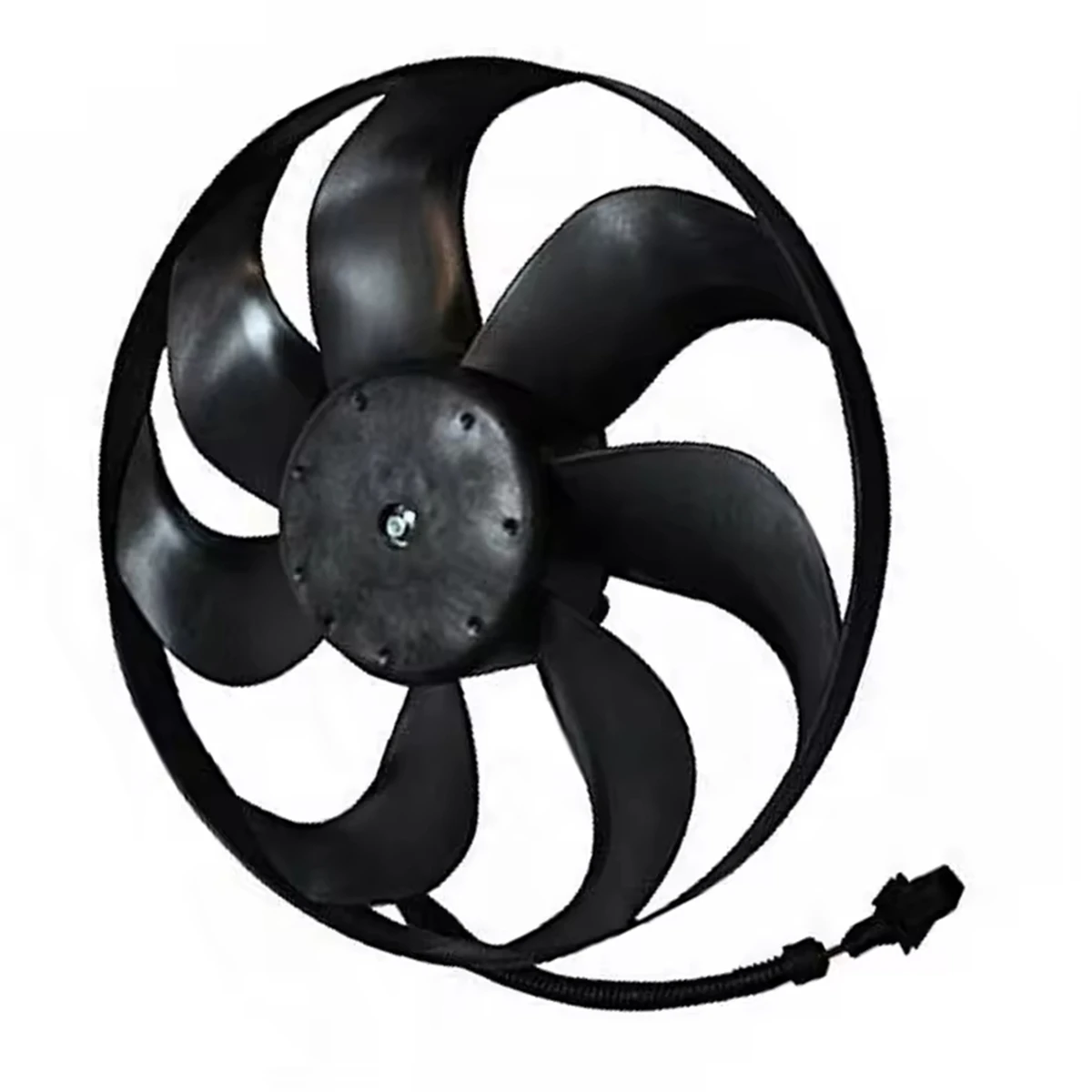 

OE 6R0959455D radiator engine generator kit manufacturer Plastic Vento- radiator cooler Radiator fan for Audi A1 single fan