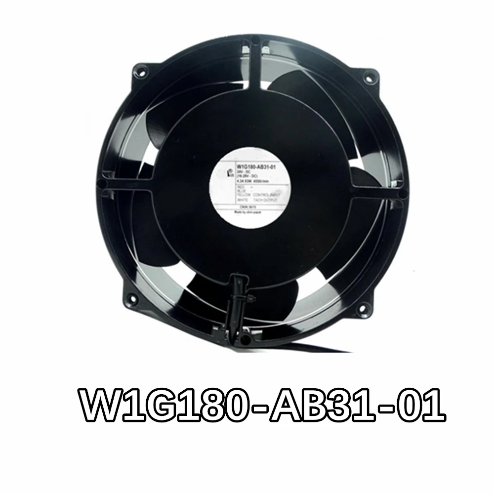 

W1G180-AB31-01 DC 24V 4.3A 93W 200X200X70mm Double ball bearing inverter Cooling Fan