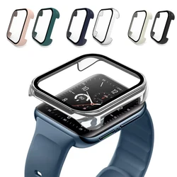 Hard Edge Full Screen Glass Protector Film Case Shell Frame For OPPO watch2 42 mm/46 mm Smart Watch Protective Bumper Cover