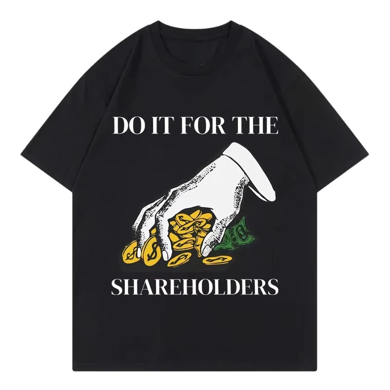 2026 Vintage Funny Sarcastic Graphic Short‑Sleeve T‑Shirt For Kids Adults Humor Business Theme Crew Neck Casual Tee