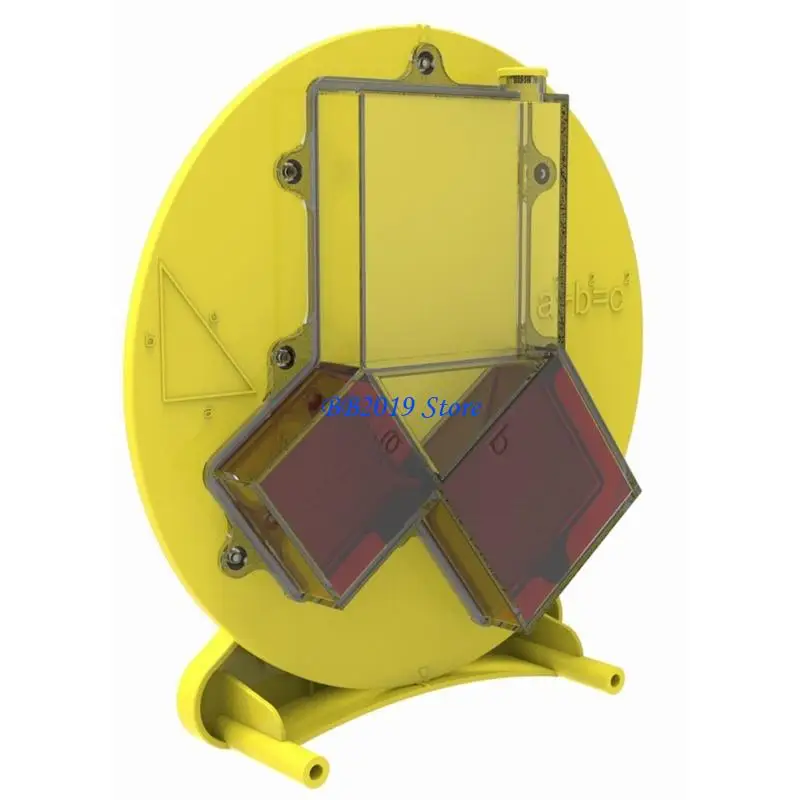 Q0KB STEM EDUCACIONAL MATEMETRIA GEOMETRIA Toy Hands On Pitagorean Teorems Experimento Conjunto para alunos do ensino