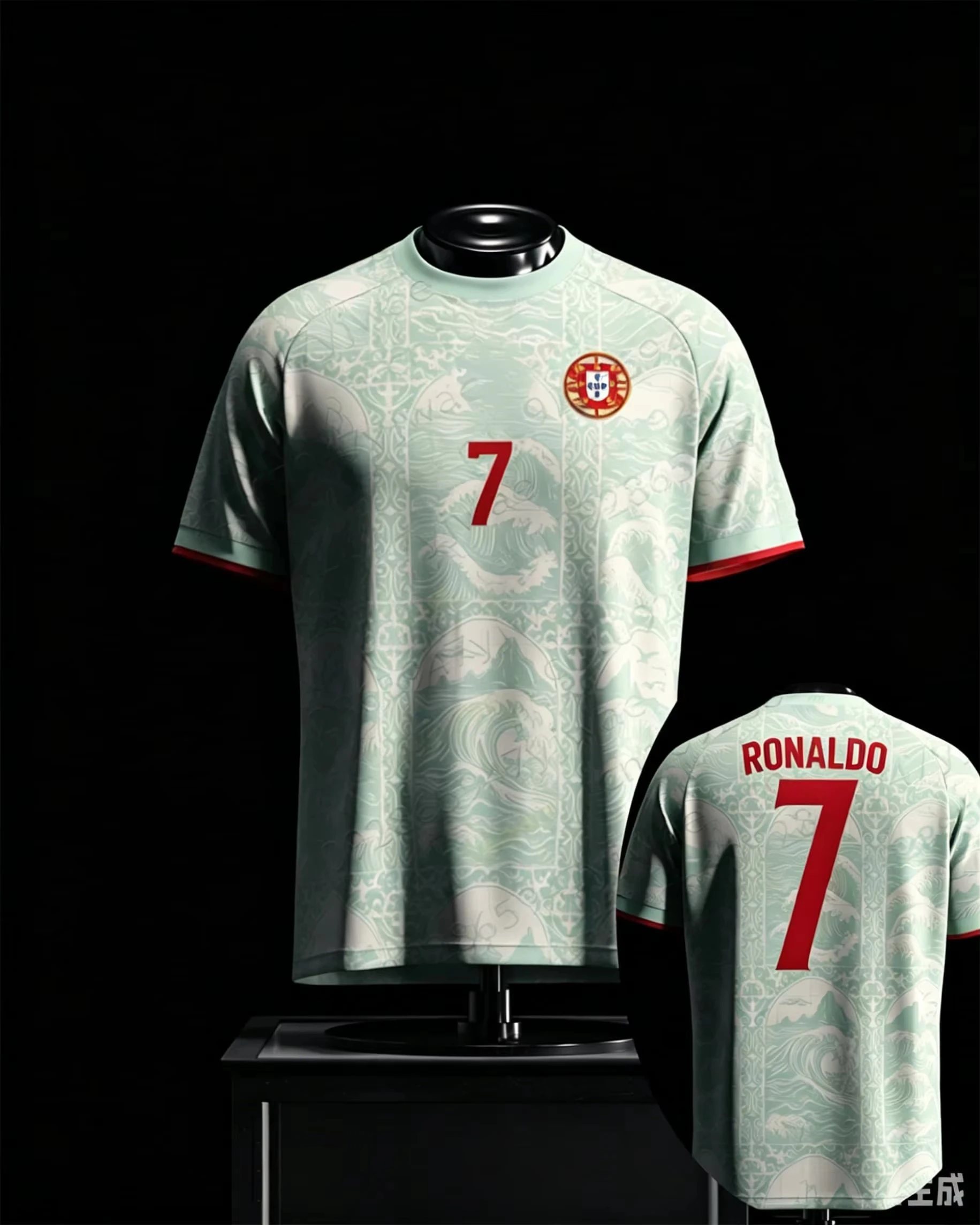2026 Ronaldo Football Jersey Training Tops Men T Shirt Women Tee Boys Top Children Parent Child Quick Dry Short Sleeves Kids