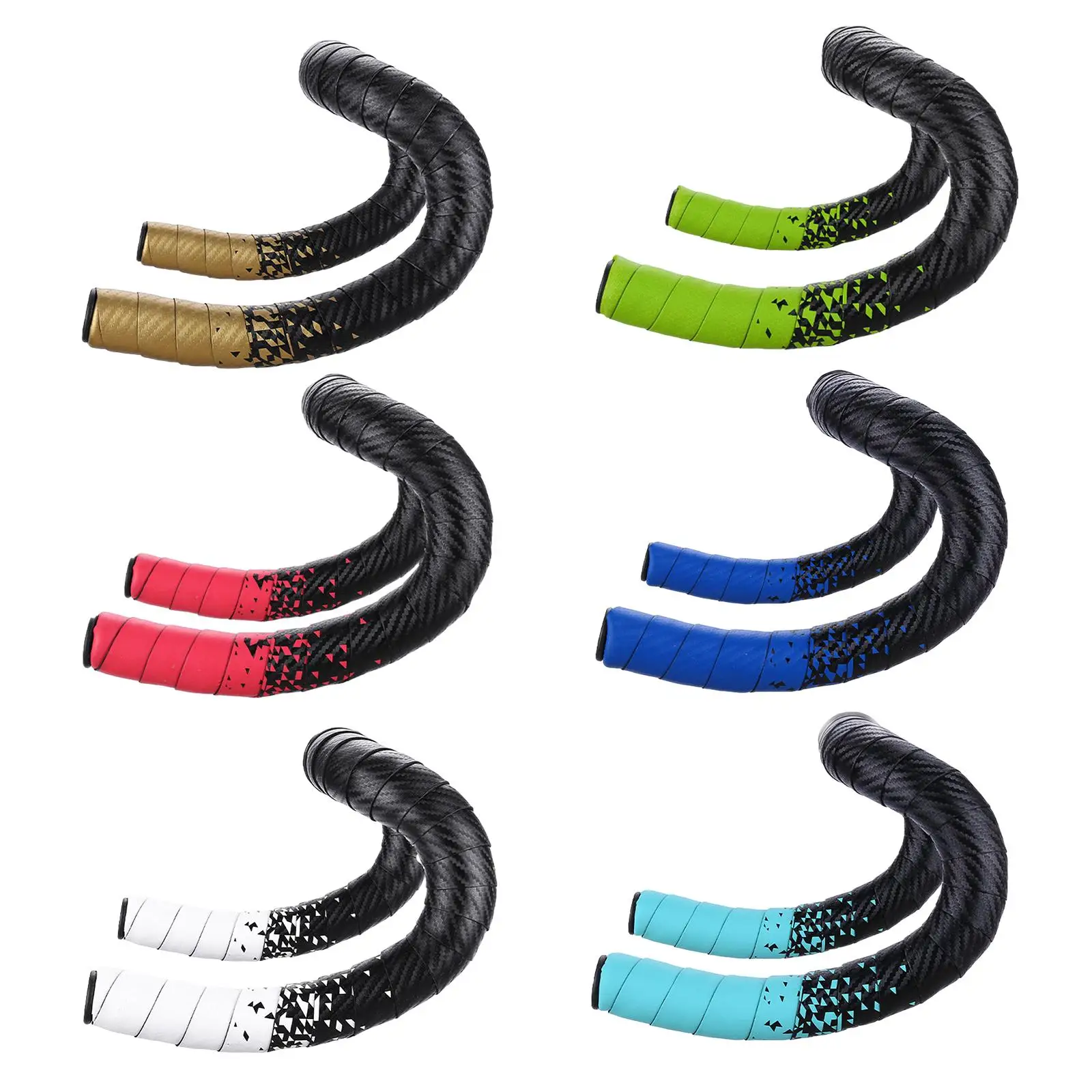 Handlebar Tape Road Bike Grip Riding Accessories Fixed Gear Strap PU EVA Wrap Bicycle Handlebar Grip Band Bar Tape