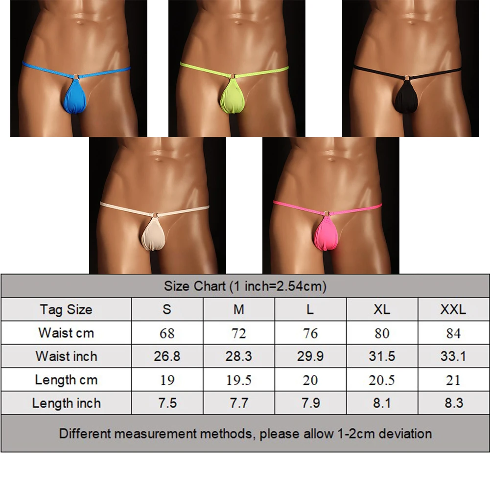 Mens Sexy Underwear Sissy Panties Low Waist String Breathable Slips And Thongs Men Sports Thin Straps Jockstrsps Man T Pants