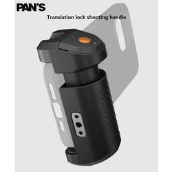 Translation Lock Shooting Handle Smartphone Grip with Phone Case for iphone 15 pro / iphone 15 pro max