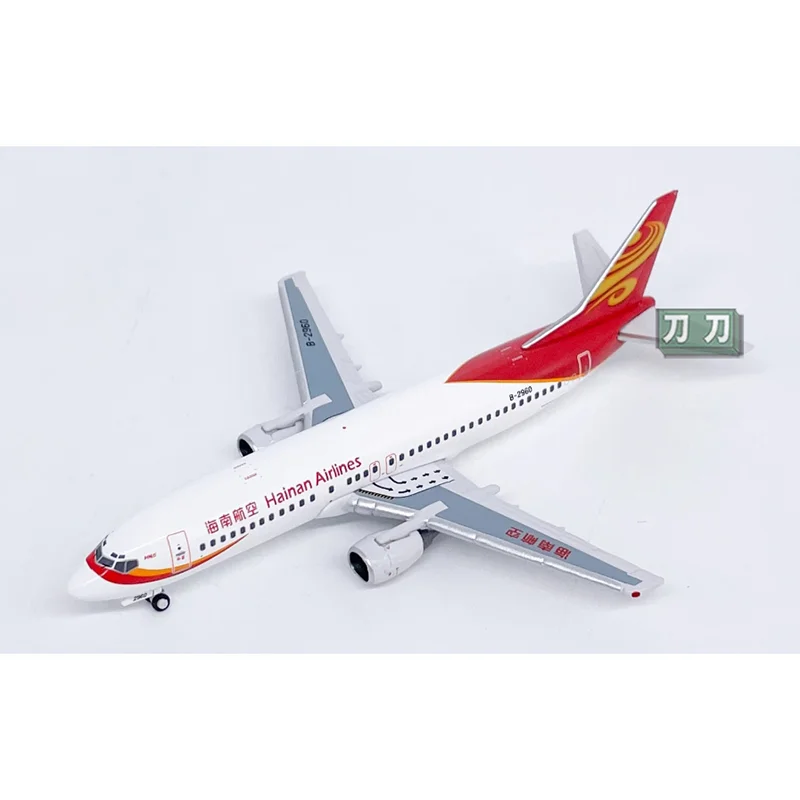 Diecast 1/400 Scale Hainan Airlines B737-400 Passenger Aircraft B-2960 B-2965 B-2967 B-2970 Alloy Model Collection Ornament