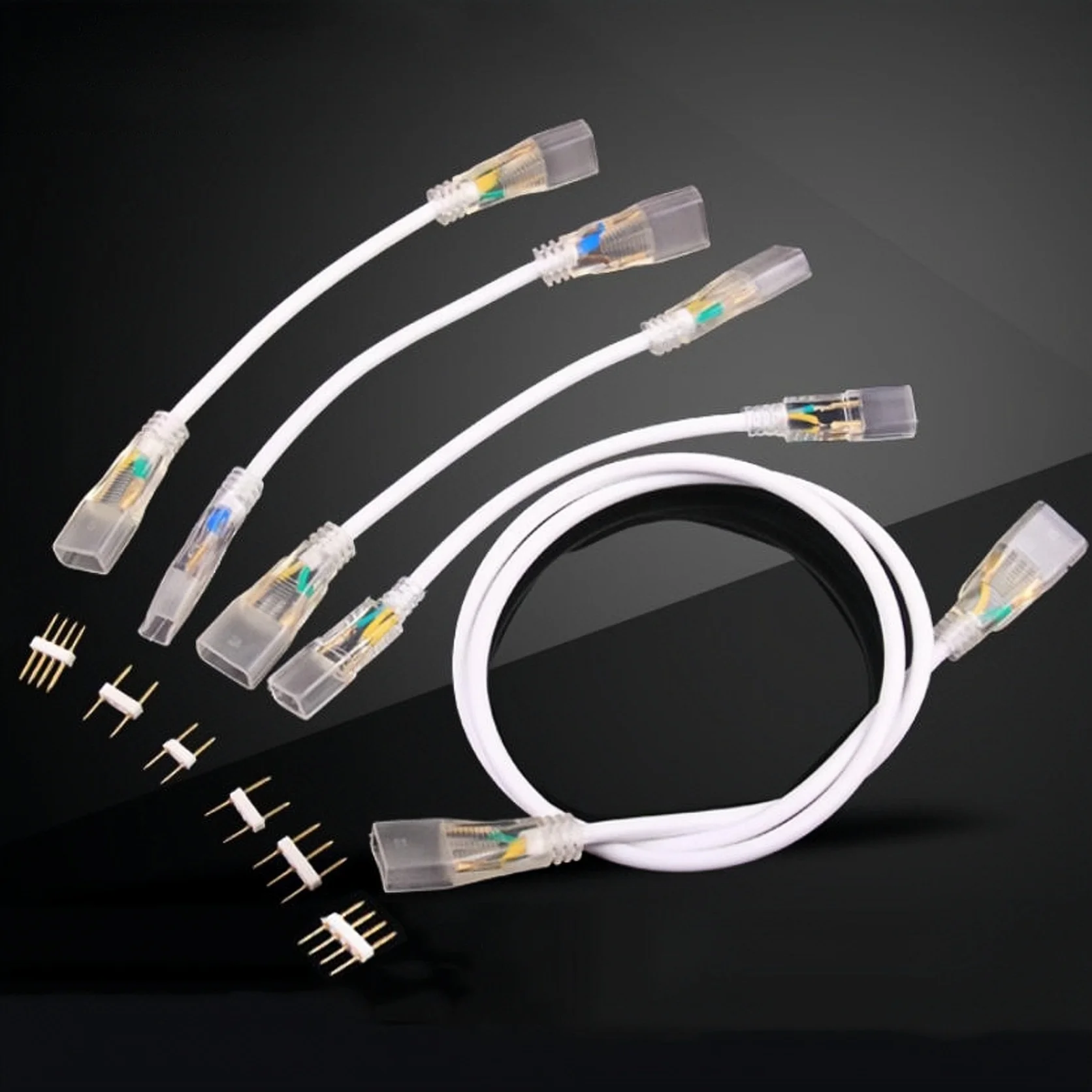1Pc 2Pin 4Pin Led C…