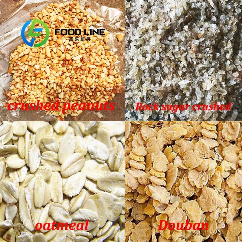 High Quality High Output Wheat Flakes Machine Crops Flattening Mill 200-3000kg/h Capacity 220V/380V 1 Year Warranty